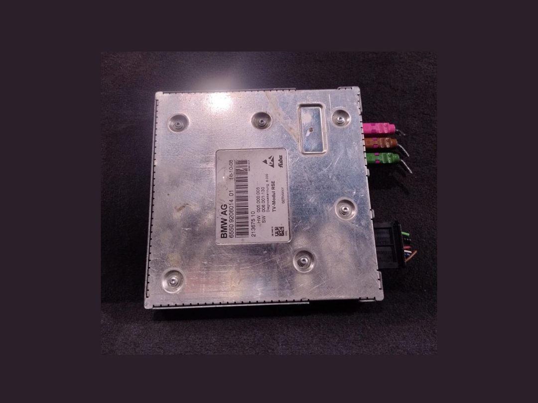 BMW 7 3 4 5 F01 F30 F06 X3 X4 X5 X6 TV MODULE / CONTROL UNIT - 9206014