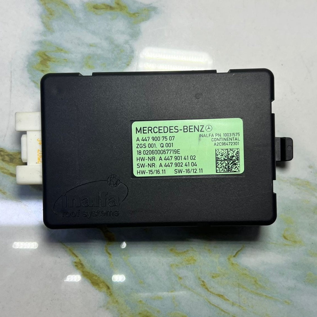 Mercedes Panoramic Roof Control Module A4479007507 Vito W447 and V-Class