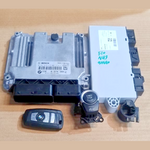 قم بتحميل الصورة إلى عارض الصور، BMW 1 3 5 Series N47N F20 F21 F30 F10 DDE ENGINE CONTROL UNIT SET +KEY - 8574380