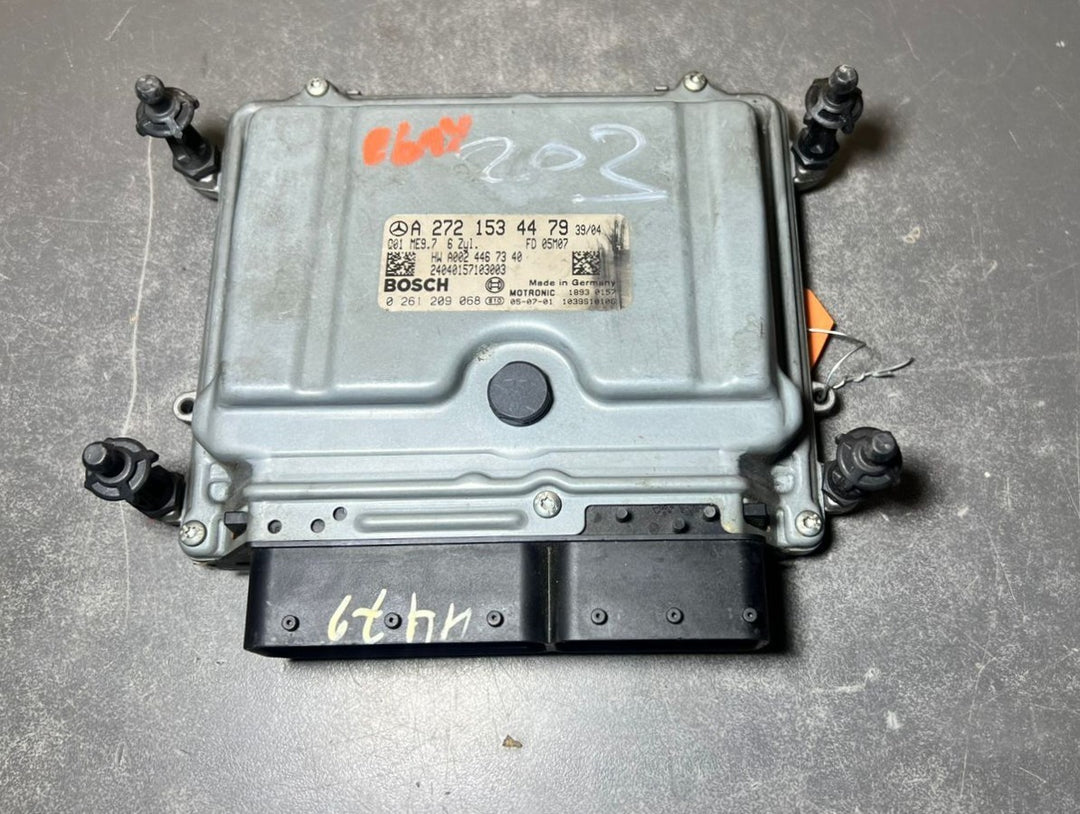 03-06 Mercedes W203 C-Class Engine Control Module Unit ECM ECU A272 1534479 OEM