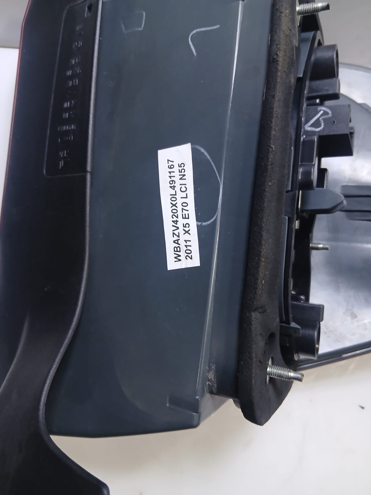 2011-2013 BMW X5 E70 Rear Right OUTER Tail Light BACK LIGHT 7227790 ECE OEM