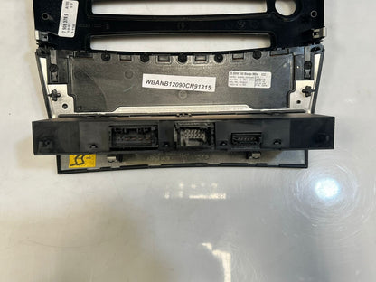 BMW 5 Series E60 E61 N62N Climate Control Unit Chrome Auto 6988504 OEM