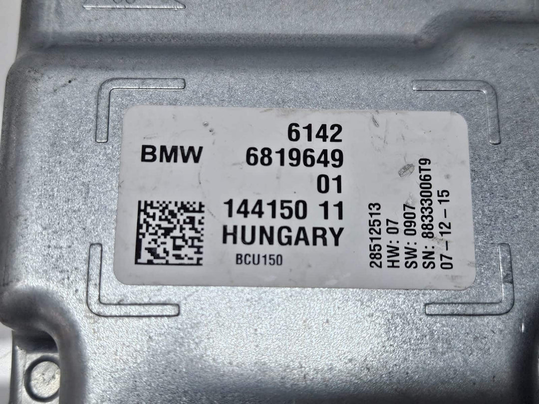 6819649-2017-2019 BMW 750i G11 G12 Battery Charge Control Module OEM