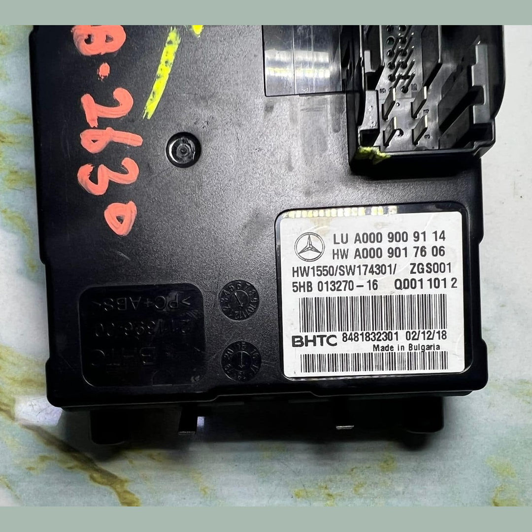 2015-2023 Mercedes-Benz C300 Air Conditioning Climate Control Module A0009009114