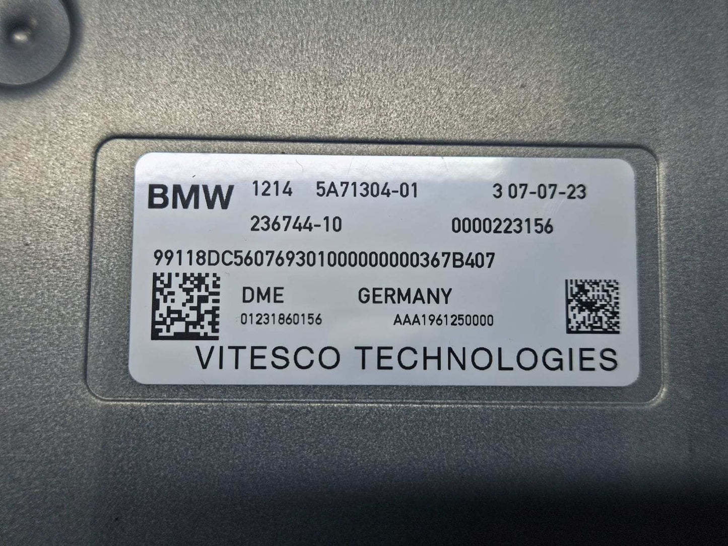 BMW X5 X6 X7 G05 G06 G07 B58 ECU Engine Control Module Unit DME 5A71304 OEM