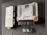 Load image into Gallery viewer, BMW 320d N47 F31 ENGINE CONTROL UNIT ECU SET DDE 8584276
