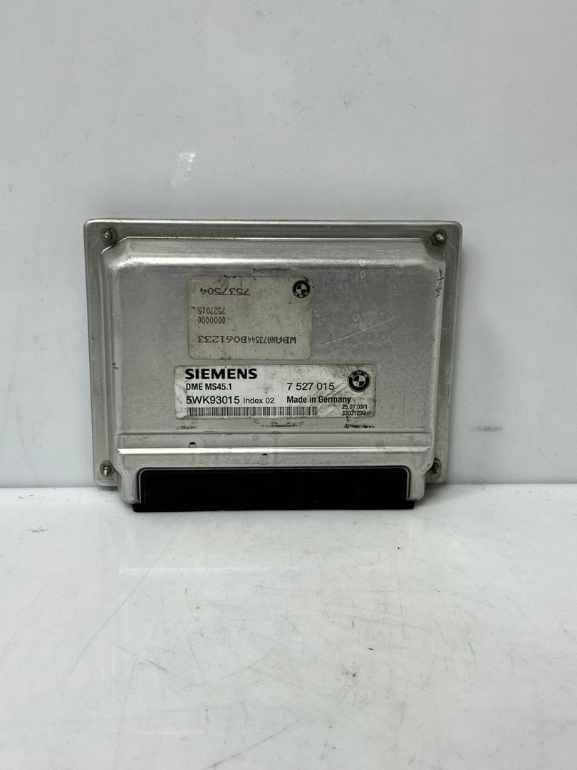 2002-2005 BMW 330i 325I E46 M54 SIEMENS Engine Control Unit ECU 7527015 OEM