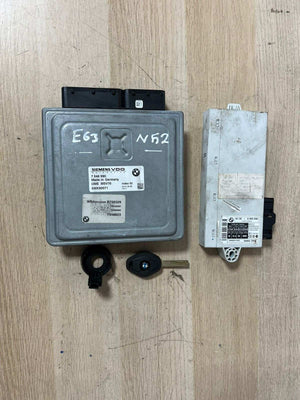 BMW E60 E63 E64 530i 630i N52 258HP ECU Kit DME 7546990 + CAS2 + Key Automatic