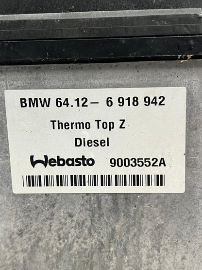 2000-2006 BMW X5 E53 3.0d DIESEL 12V Webasto Thermo Auxiliary Heater 6918942 OEM
