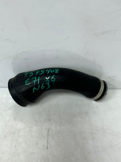 2008-2018 BMW 5' F07 F10 F11 7' 750i X5 X6 N63 Air Intake Duct HOSE 7575408 OEM