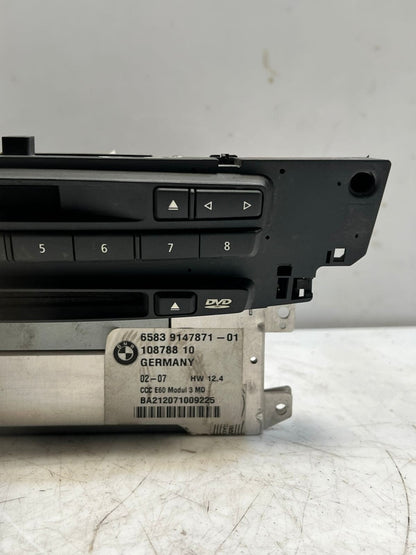 OEM BMW CD/MD Audio Deck Head Unit For 5 Series 525i Model E60 E61 9147871