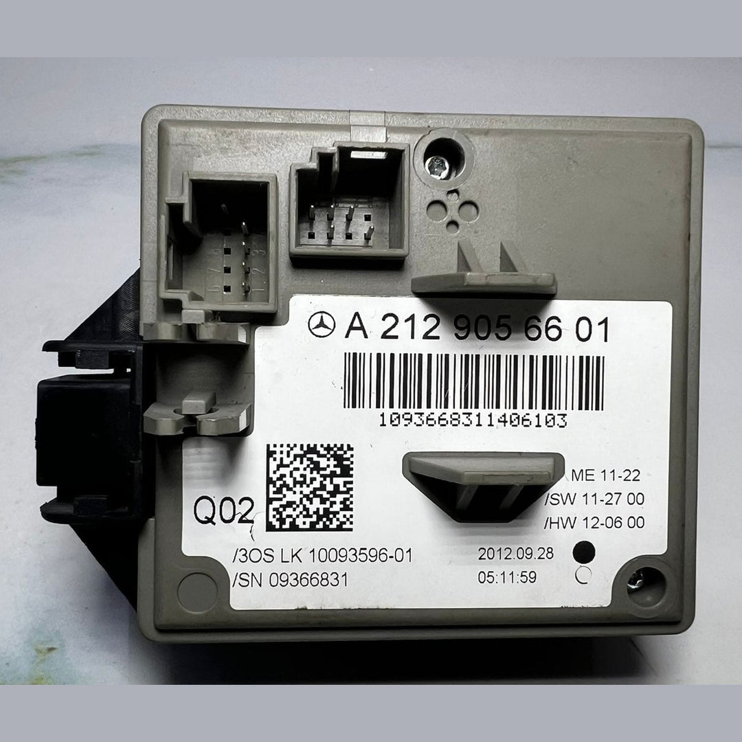 2010-2016 Mercedes-Benz CLS550 Ignition Switch Module A2129056601 W212 W218 E350