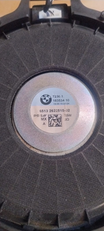 قم بتحميل الصورة إلى عارض الصور، BMW X5 G05 HIFI FRONT LEFT SUBWOOFER SPEAKER 6513-2622515 OEM