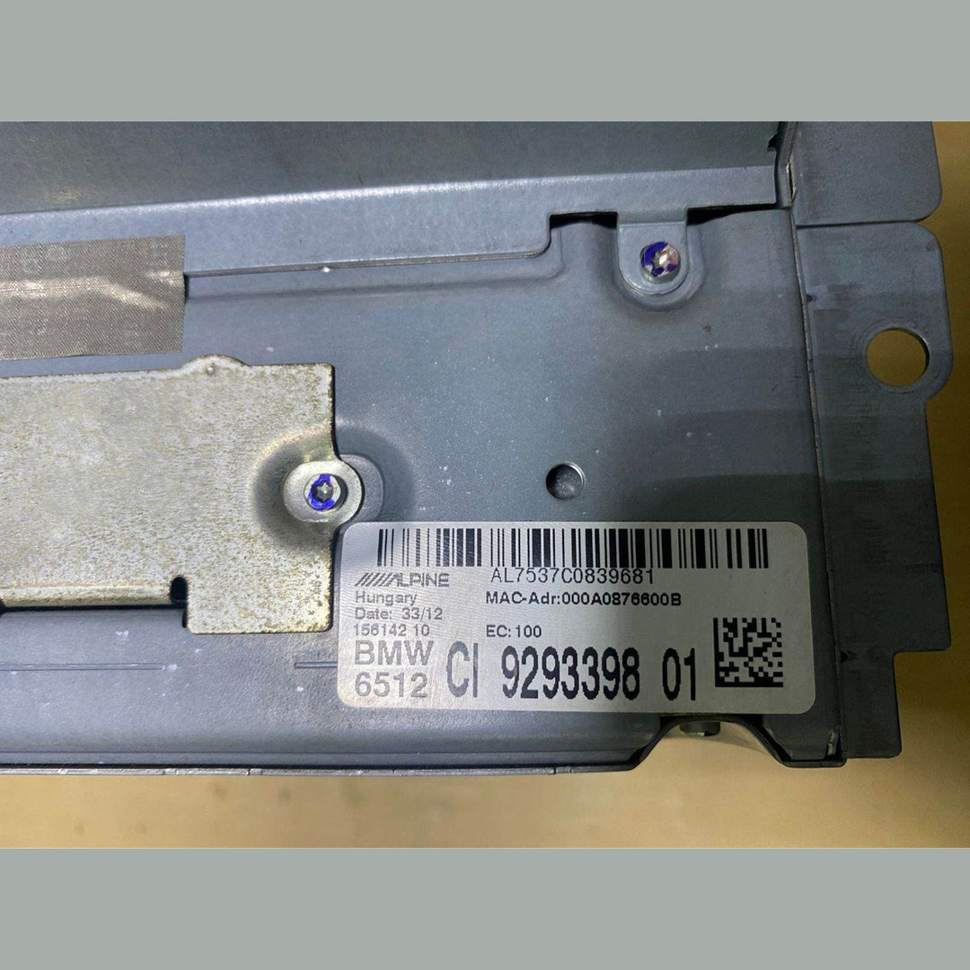 BMW Navigation Head Unit 9293398 F01 F06 F10 series  CIC Navigation 