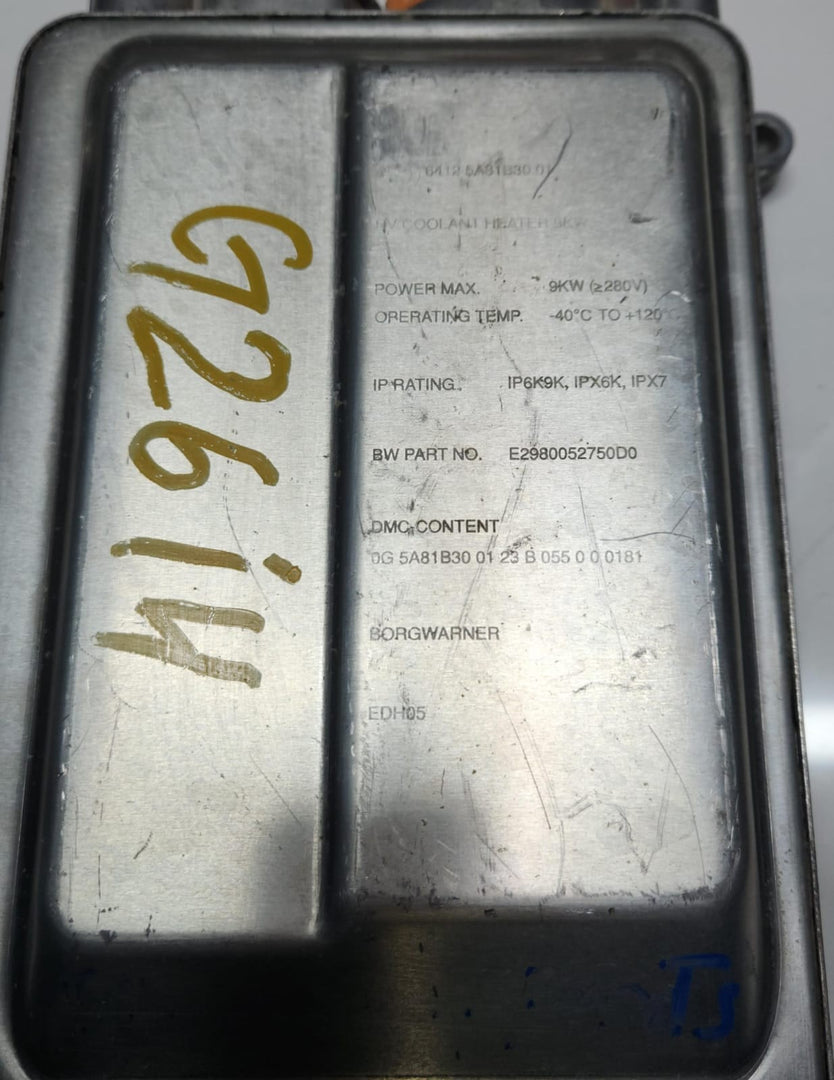 2022-2023 BMW i4 Auxiliary Heater 5A81B30 i4 G26 OEM