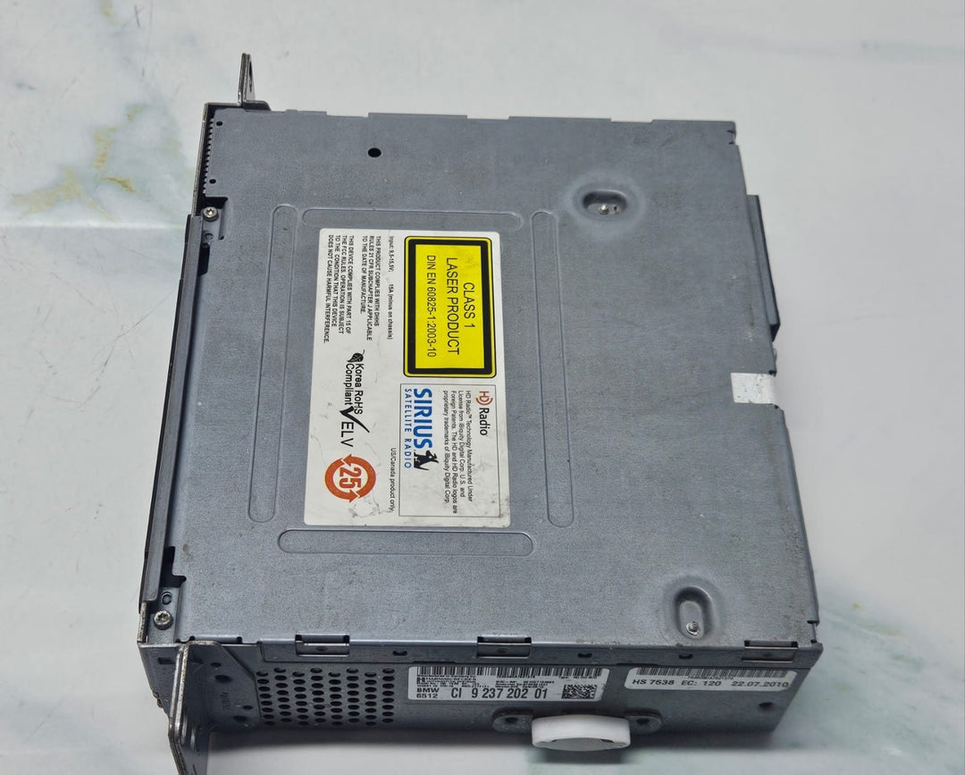 10-12 OEM BMW 5 F10 F11 HU CIC MID BUSINESS CD PLAYER SYSTEM CONTROLLER 9237202