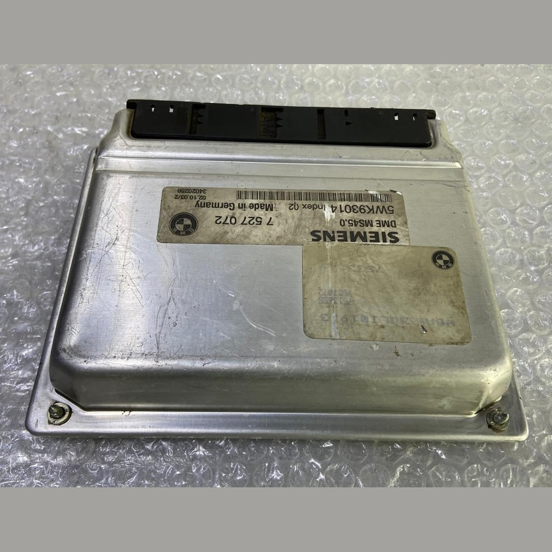 OEM BMW 5 SER 530i E60 E61 SEDAN x3 ENGINE CONTROL MODULE ECU ONLY DME 7527072