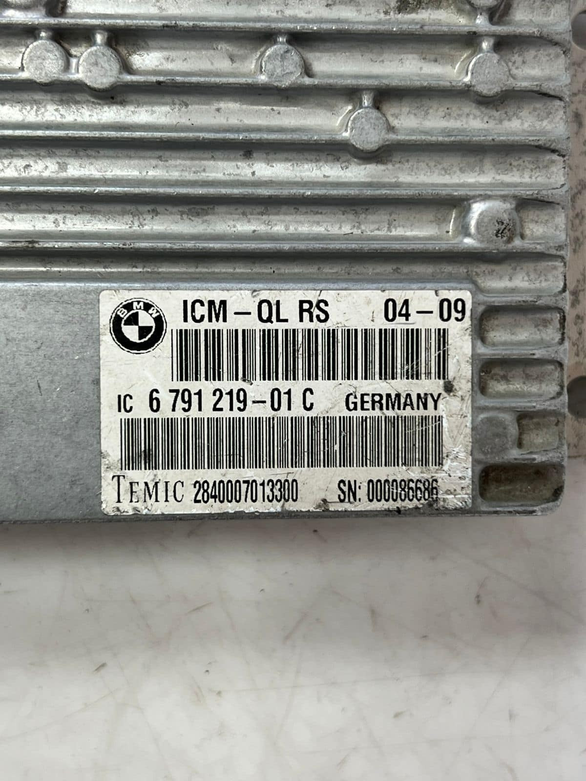 2015 BMW F01 7' F10 5' Integrated Chassis Management Control Module 6791219 OEM