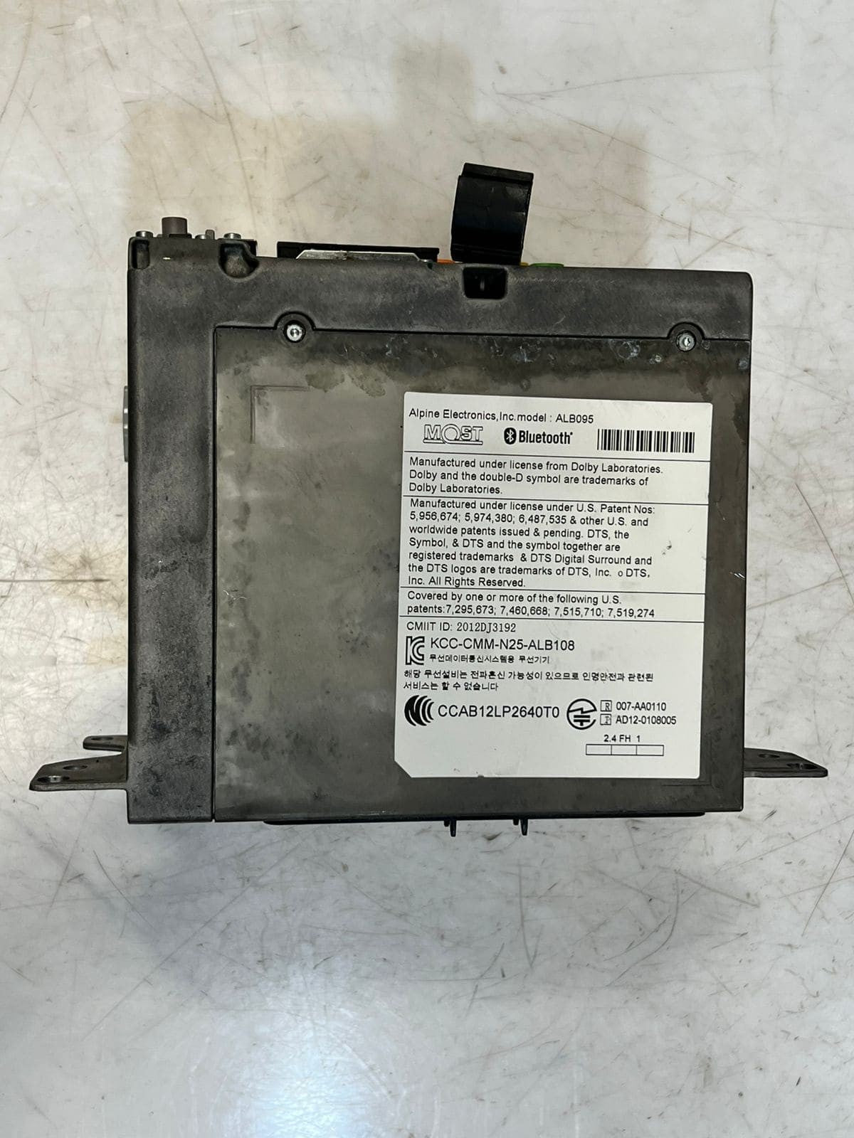 BMW 5-Series F10 F20 F30 LCI BLUETOOTH Nbt Head Unit 9347825 OEM