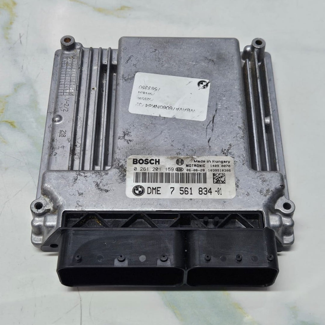 2006 BMW E90 320i N46 RHD Engine Control Unit Electronic 7561834 ECU Only OEM
