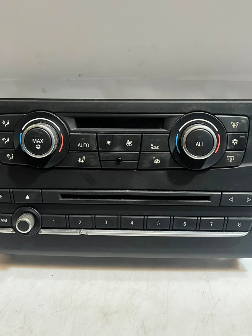 2011-2014 BMW X3 F25 A/C RADIO CD Climate Control Panel 9252738 OEM