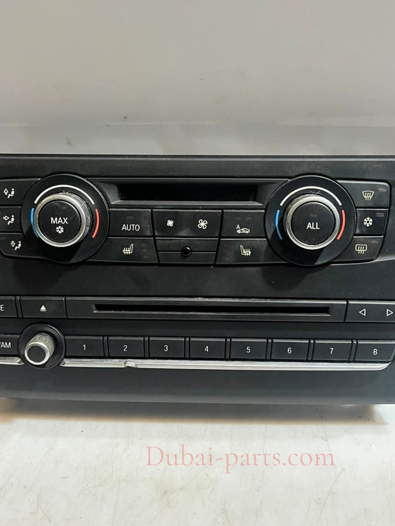 2011-2014 BMW X3 F25 A/C RADIO CD Climate Control Panel 9252738 OEM