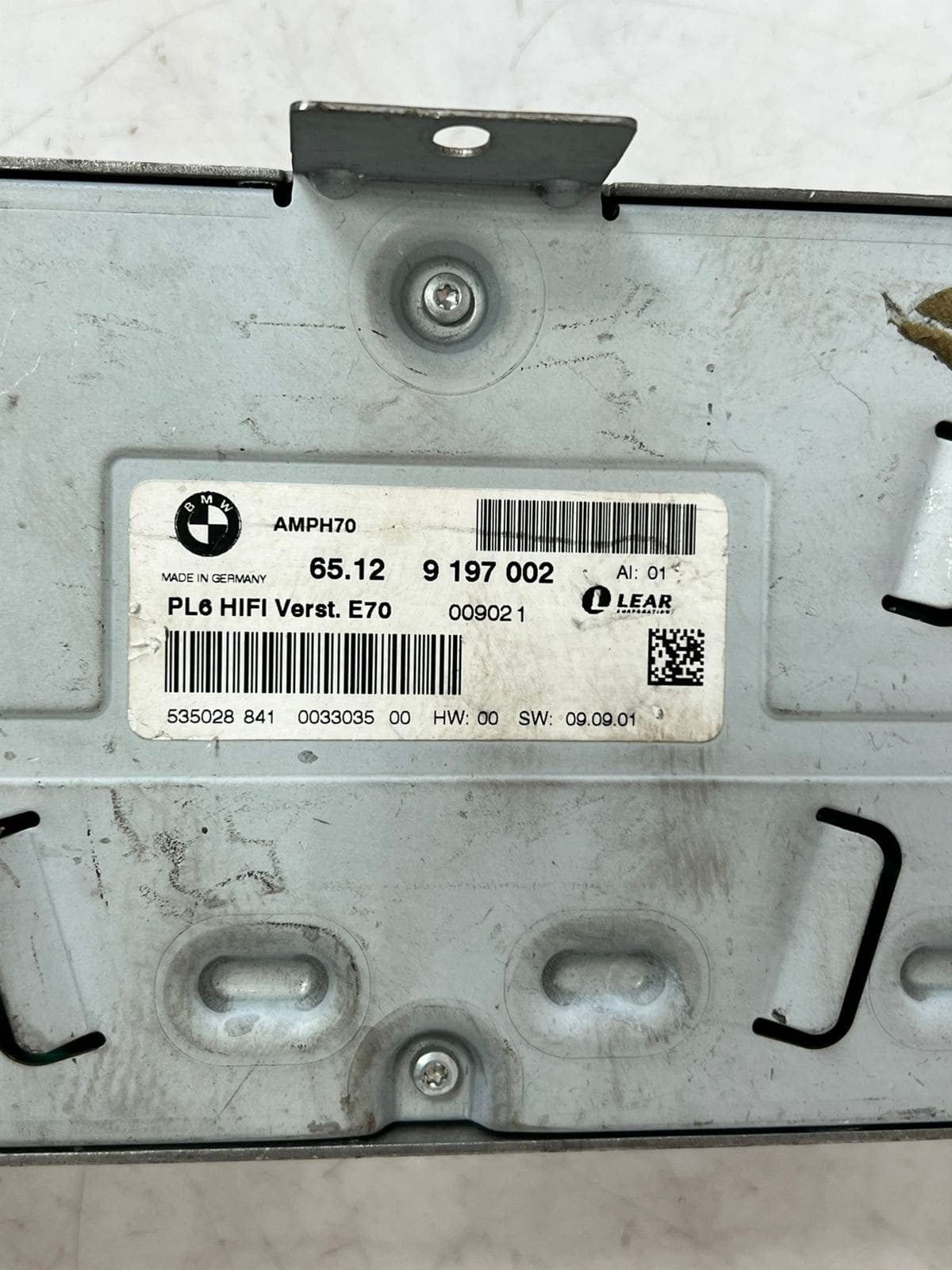 2007-2013 BMW X5  E70, 7' F01, 5' 3' Z4 E89 HIFI Audio Amplifier 9197002 OEM