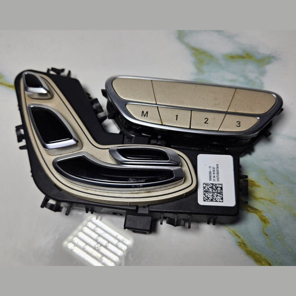 Mercedes W222 S-Class Left Side Seat Control Switch Module A222 9050101 OEM