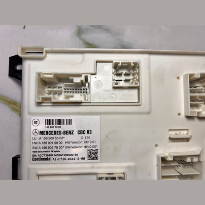 2015-2019 Mercedes-Benz W156 GLA250 Body Comfort Control Module Unit A 156 900 5
