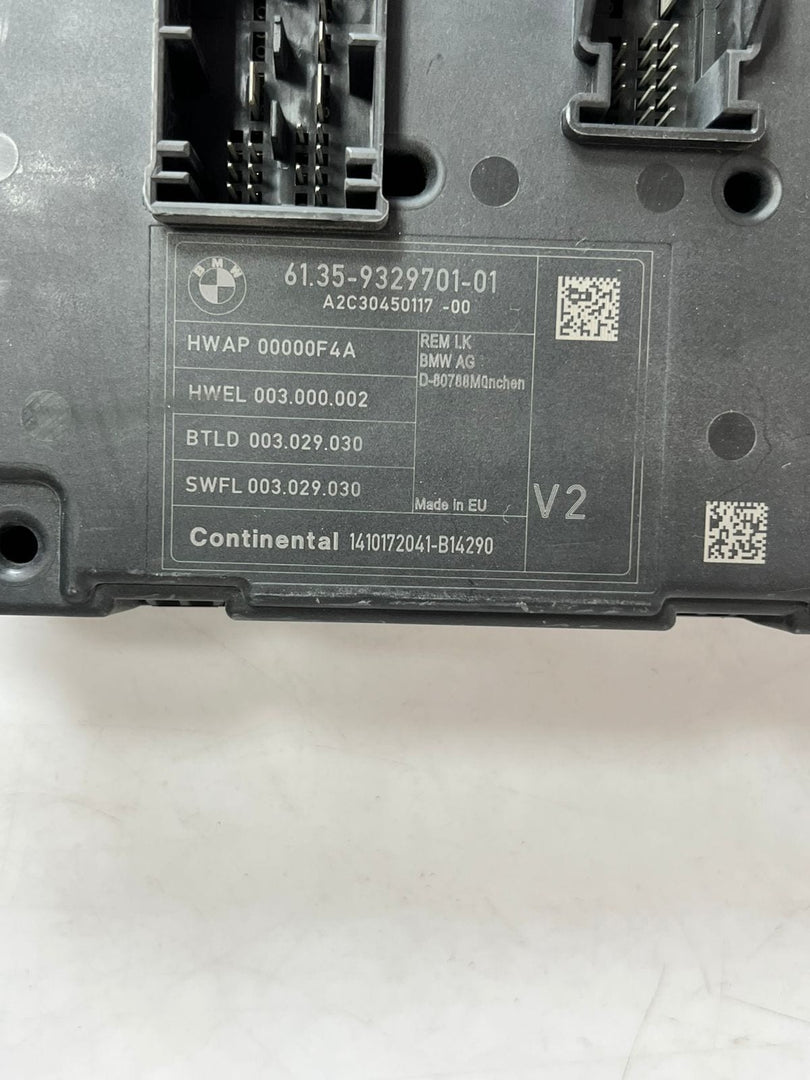 2010-2016 BMW 328i 3' 4' 435i F30 F32 Rear Body Control Module BCM 9329701 OEM