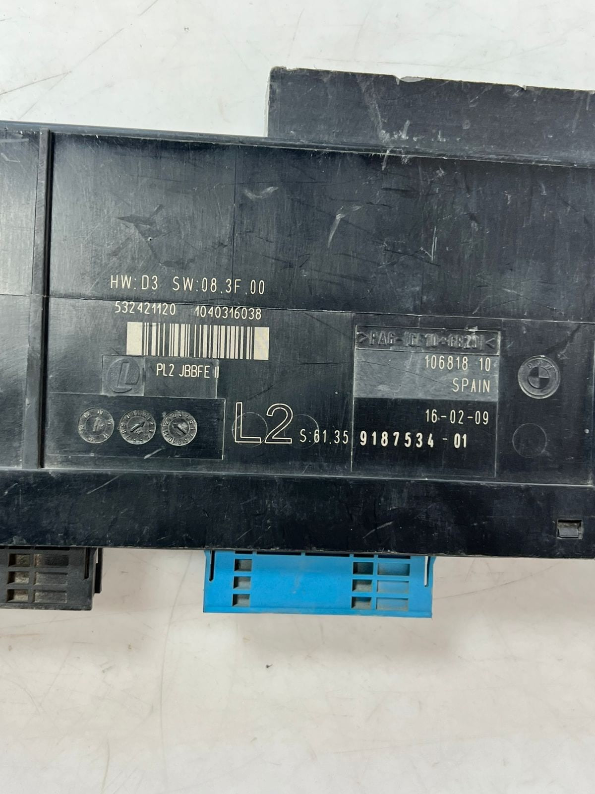 2009 BMW 1 E81 118 D Comfort Control Unit 9187534 2.00 Diesel 105Kw 15045998 OEM