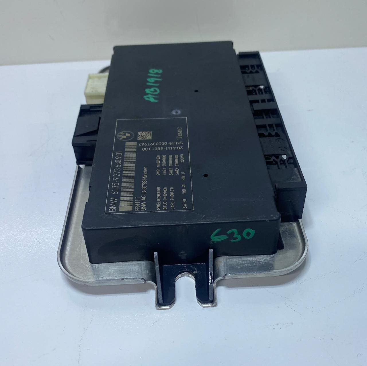 2011-2015 BMW 550i Footwell Light Control Module 9273630
