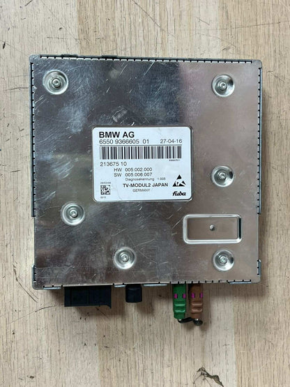 Genuine BMW F01 F06 F10 F15 F25 F30 F80 G11 Control Unit TV Module2 6550-9366605