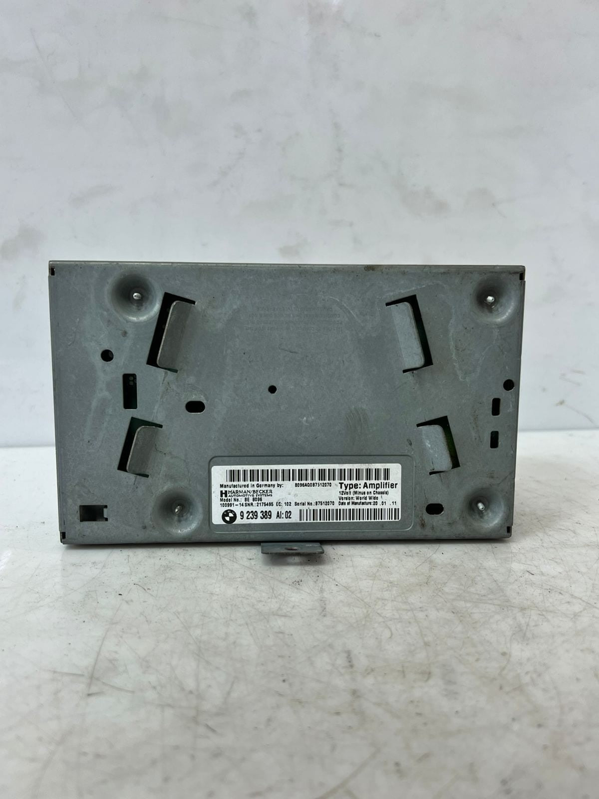 BMW 5 Series F10 and F11 HIFI AUDIO Sound Amplifier 9239389 OEM