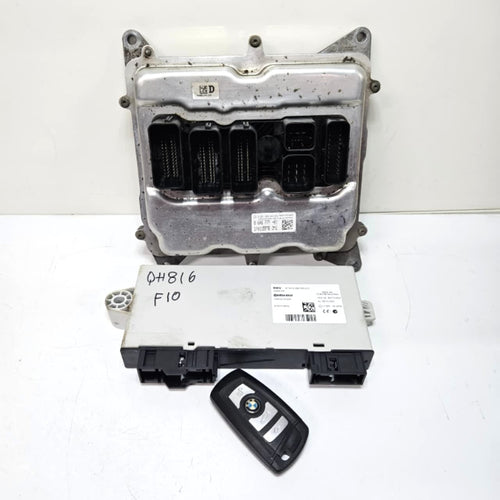 2013 BMW 5 Series F30 F31 N20 184HP Engine Control Unit DME Key Set 8606777