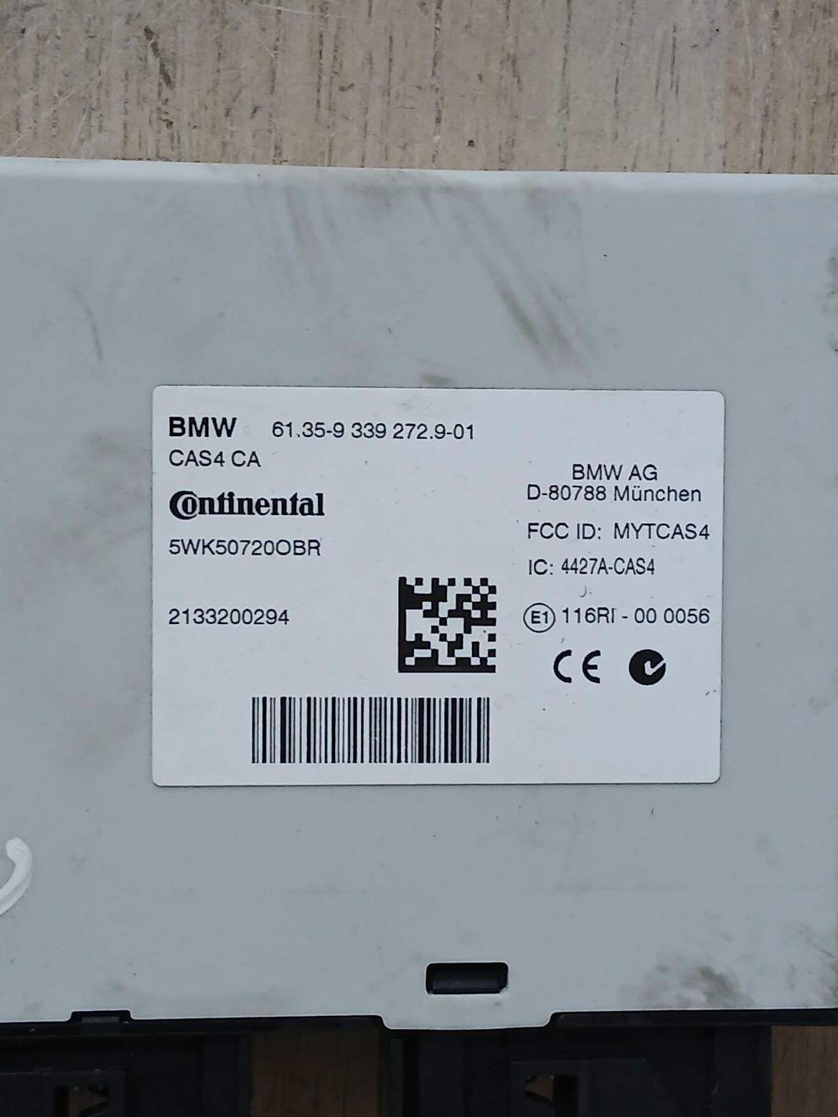 BMW F10 N20 ECU Engine Control Unit DME Module 8626172 520i 528i 2014 OEM