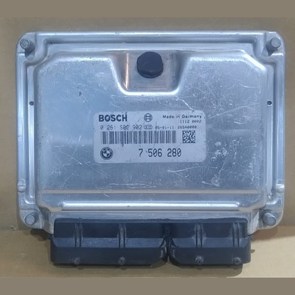 BMW 7 SERIES E65 E66 760i 760Li ENGINE CONTROL UNIT ECU ONLY  - 7506280