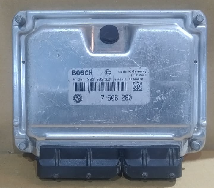 BMW 7 SERIES E65 E66 760i 760Li ENGINE CONTROL UNIT ECU ONLY  - 7506280
