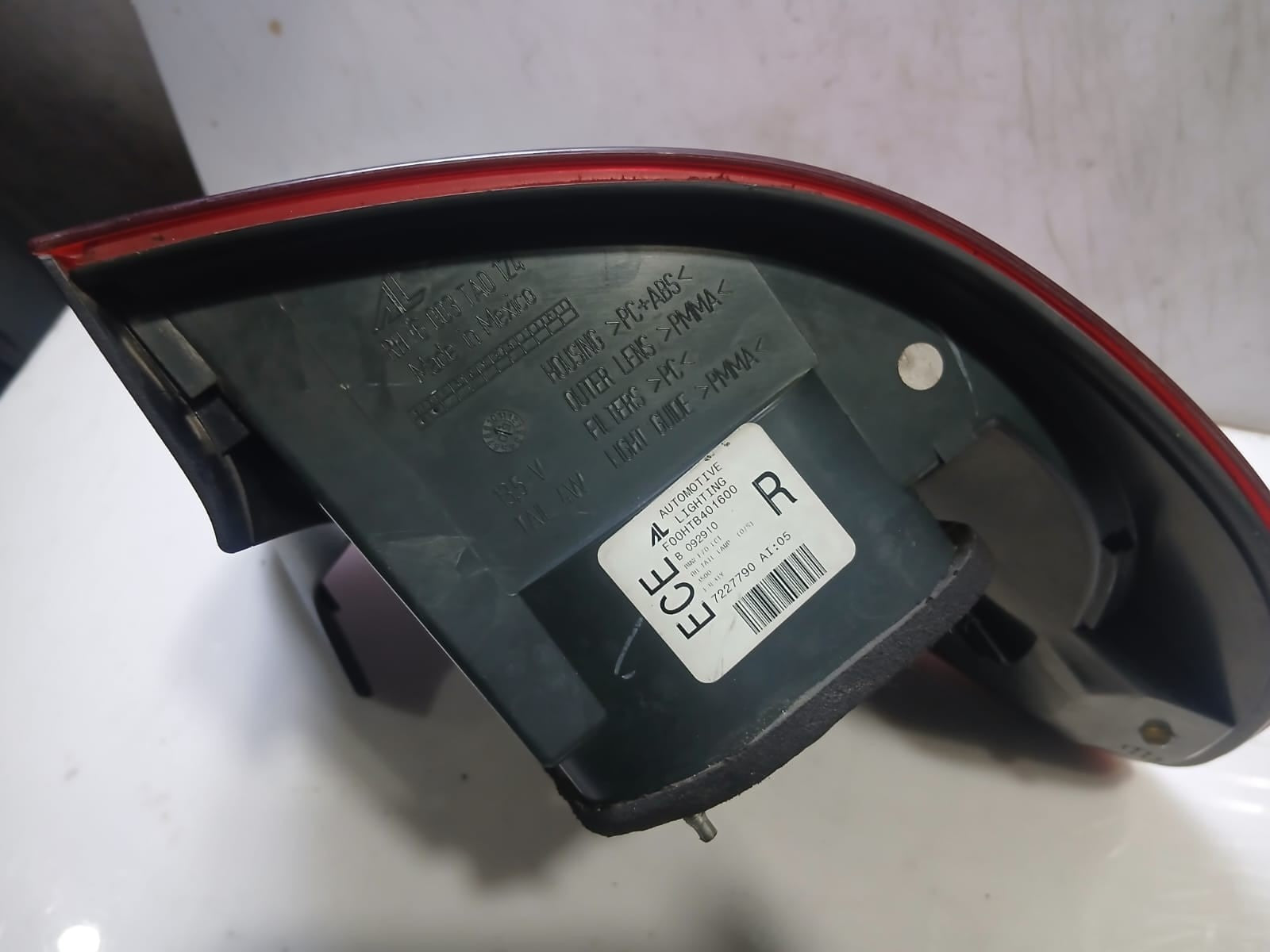 2011-2013 BMW X5 E70 Rear Right OUTER Tail Light BACK LIGHT 7227790 ECE OEM