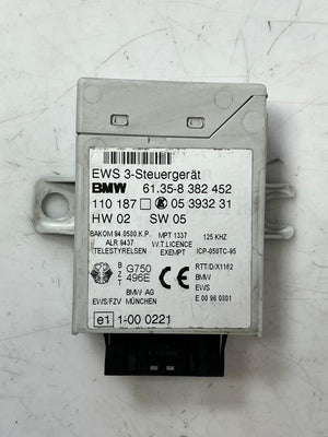 2000-2001 BMW X5 E38 E39 E46 E53 Ews Immobilizer Control Module 8382452 OEM