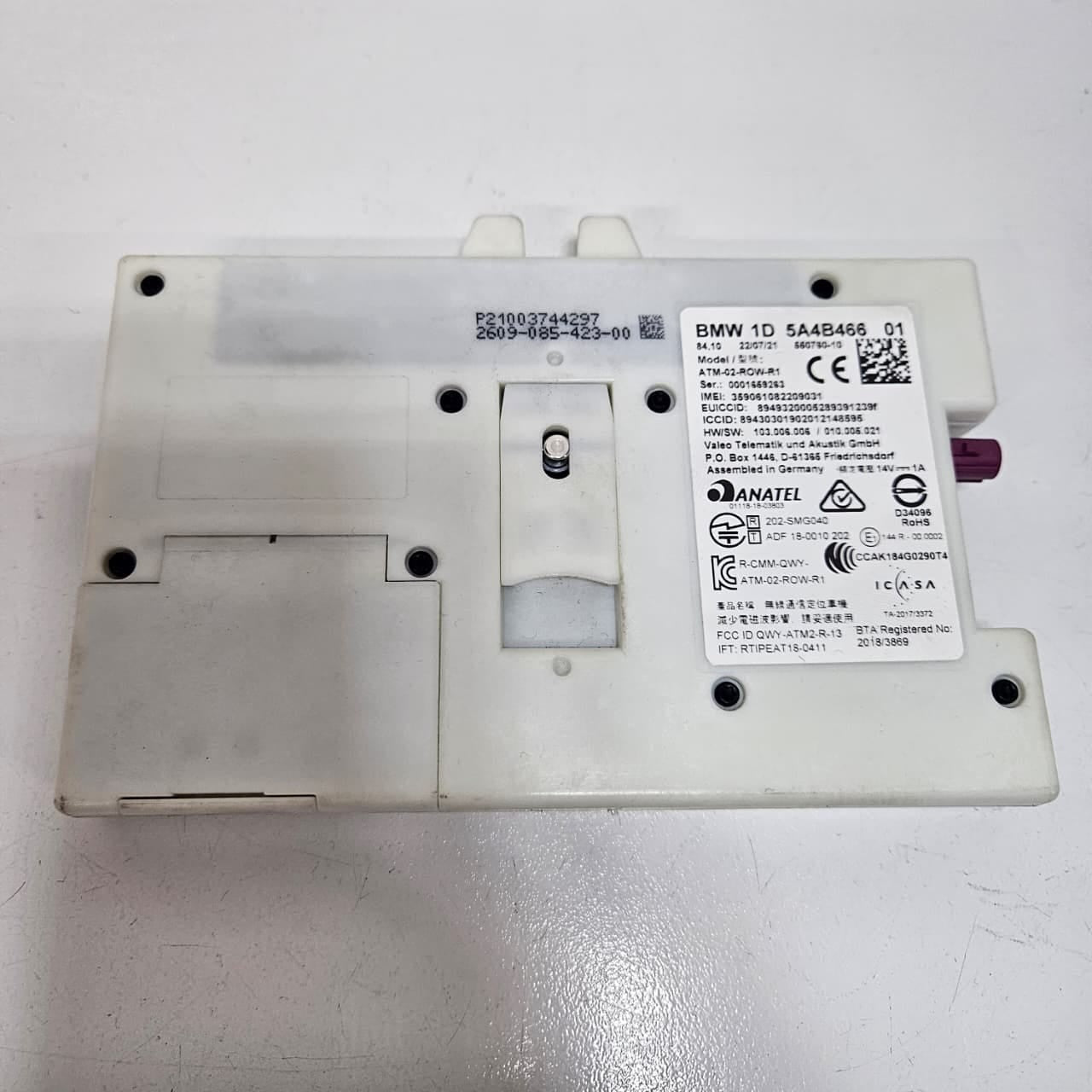 2020-2024 BMW 320i G20 M Sport Telematics Antenna Module 5A4B466 OEM