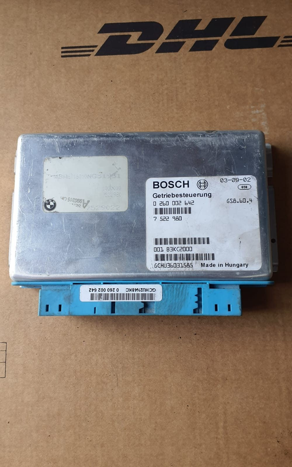 2003-2005 BMW Z4 Transmission Control Module 7522980 E39, E46, E85, and Z4