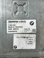Load image into Gallery viewer, BMW E60 E90 E91 N52 323i 523i 177HP Engine Control ECU DME 7555361 Automatic
