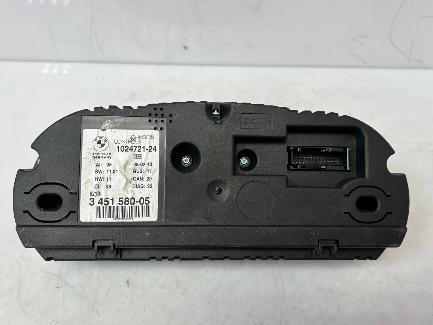 2004-2010 BMW X3 E83 series Instrument Cluster SPEEDOMETER 3451580 OEM