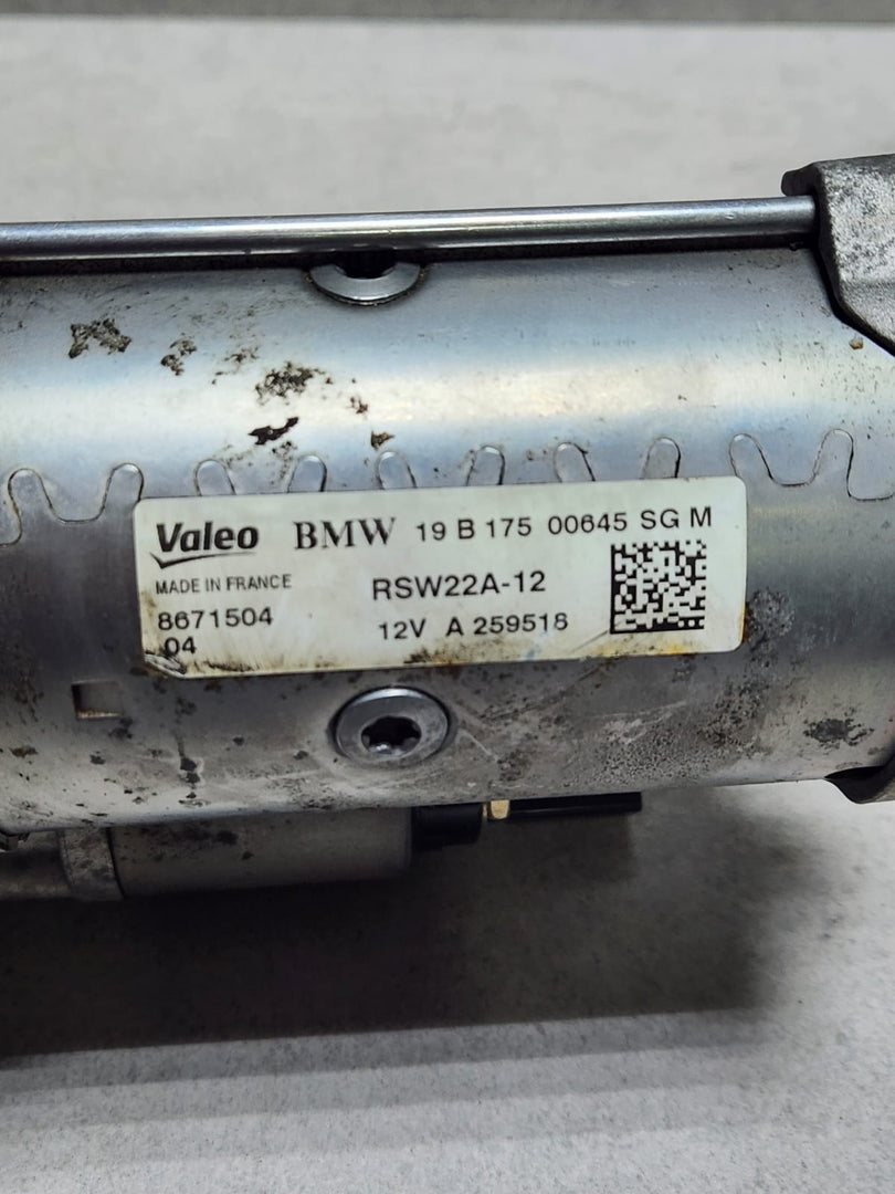 2019-2022 BMW X3 Starter Motor 8671504 3 5 6 7 Series and X3 X4 X5 X6 G model
