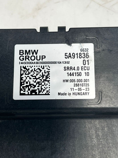 2020-2023 BMW X5 G05 and X6 G06 Radar Sensor CLOSE RANGE Control Unit 5A91836