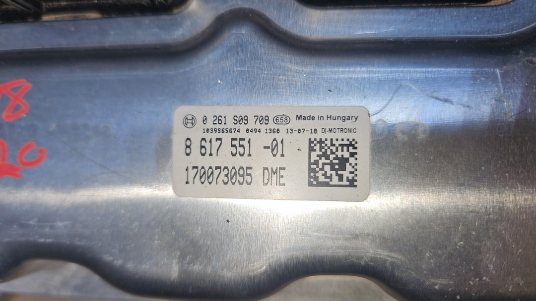 ECU SET 8617551 328I F30 2012 AUTOMATIC KM 196258 RHD