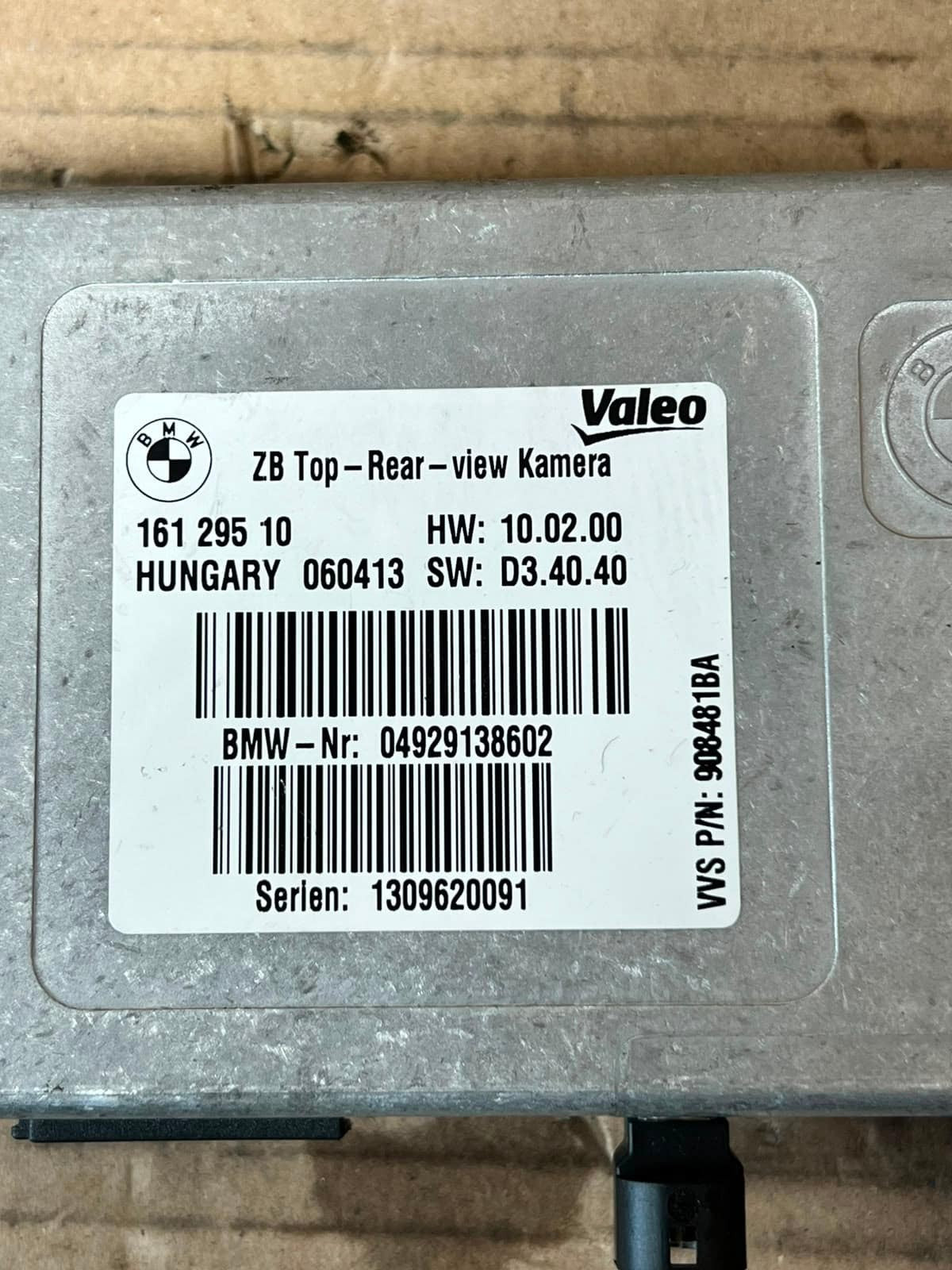 2006-2014 BMW X5 E70 X6 E71 Rear View Camera Control Module 04929138602