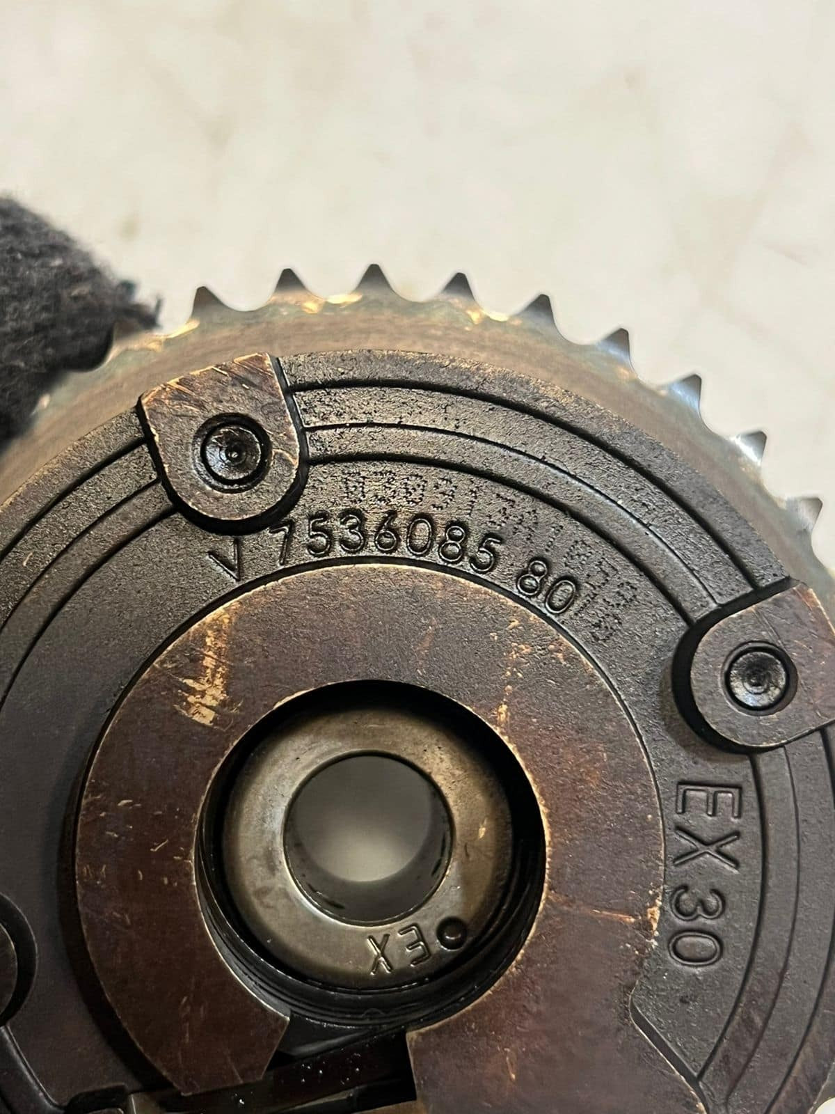 BMW N13 Mini Cooper R56 R55 R57 Outlet Camshaft Adjustment Gear 7536085 OEM