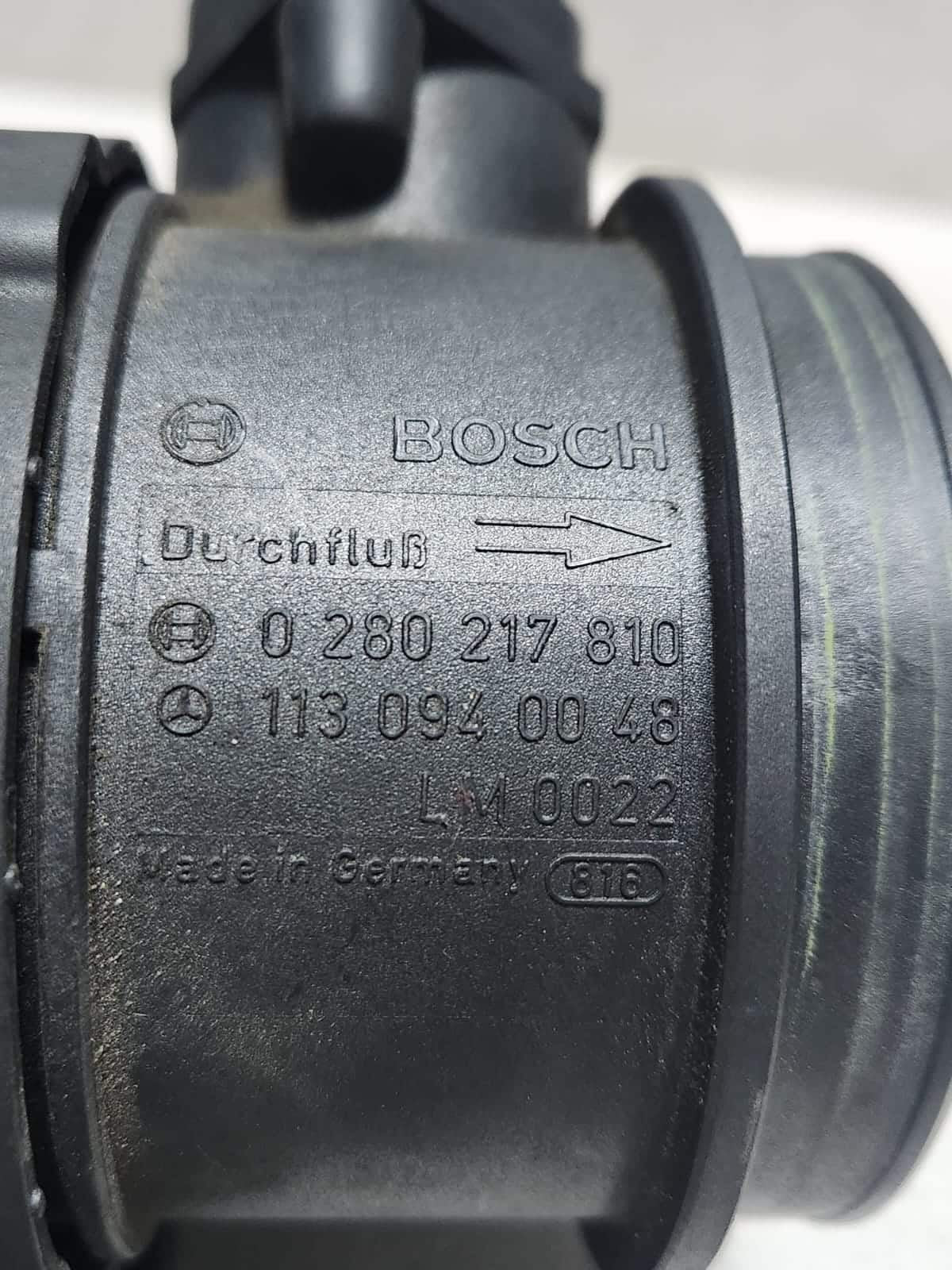 Benz Mass Air Flow Sensor 0280217810 C CL CLK CLS E G ML R S SL SLK and AMG